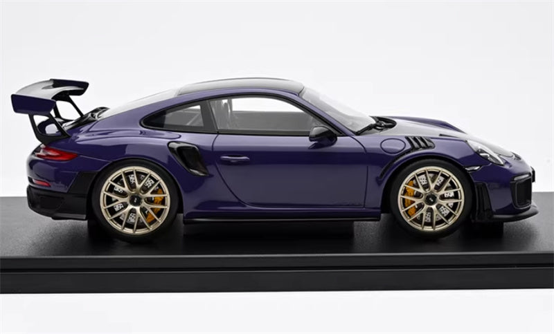 1:18 PORSCHE 911 (991.2) GT2 RS COUPE  purple  GT SPIRIT Limited Edition Resin Car Model