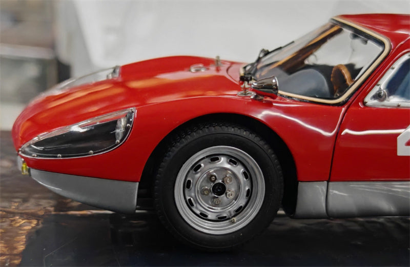 CMC Porsche 904 Carrera GTS Pebble Beach Auction 2017 #42 red Limited Edition 1000PCS ONLY 1:18 Car Pre-built Model view9