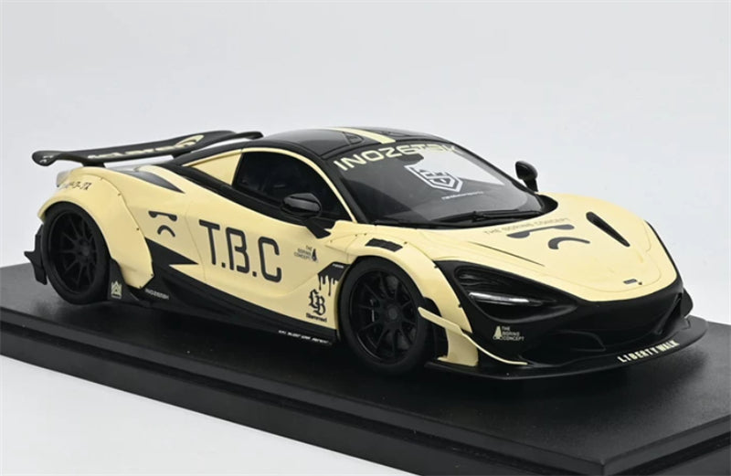 1:18 McLaren LB-Works 720S 2024 off-white GT Spirit  Resin Model