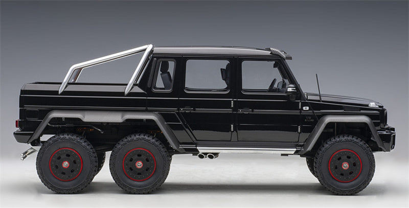 AUTOART MERCEDES BENZ G-CLASS G63 AMG 6X6 2013 Gloss Black 1/18 car Pre-a Model