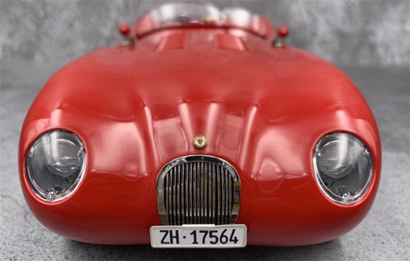 CMC Jaguar C-type XKC 023 1952 red Limited Edition 1000PCS ONLY 1:18 Car Pre-built Model view5