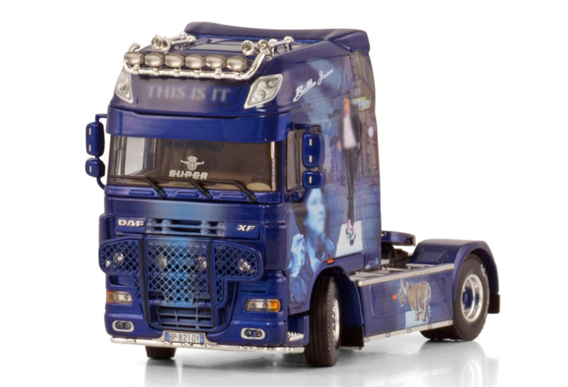 WSI DAF XF 105 SUPER SPACE CAB 4X2 Transports T.M.G 1:50 Truck Pre-built Model