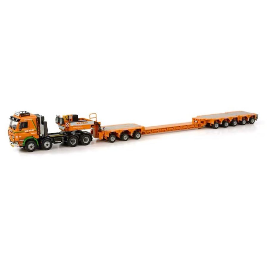 WSI  SCANIA 3 SERIES INTER COMBI SCHEUERLE SET VAN DER VLIST GROOT AMMERS 1:50 DIECAST Truck