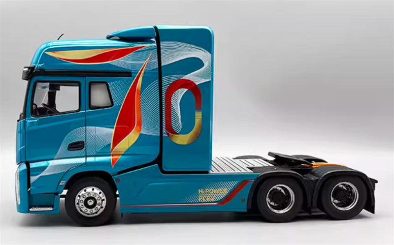 FAW J7 Lantu New Energy Tractor Truck 1:24 Truck Pre-built Model