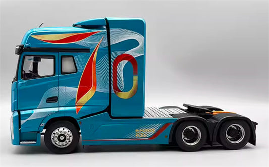 FAW J7 Lantu New Energy Tractor Truck 1:24 Truck Pre-built Model