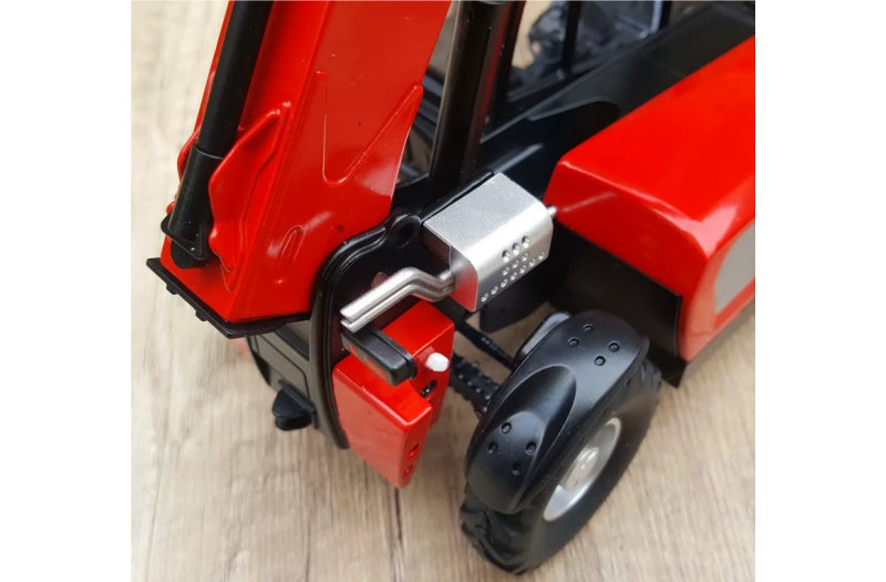 XCMG XT5017K Telescopic Arm Forklift Red 1:30 Truck Pre-built Airliner Model Display view11