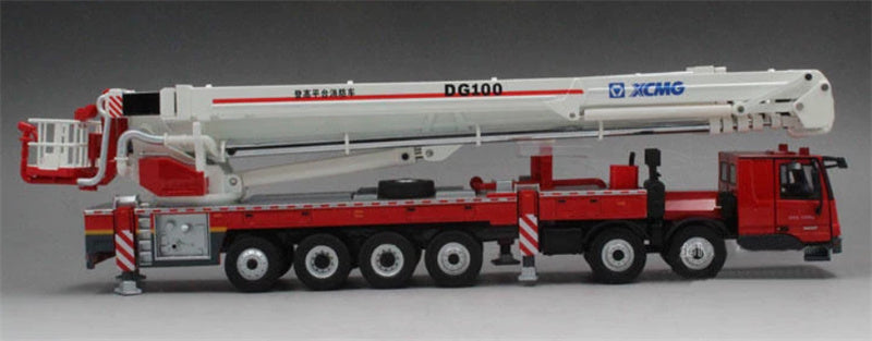 1:50 Mercedes-Benz  DG100 XCMG  Red White Diecast Model