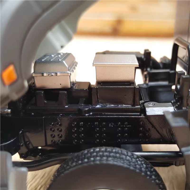 ZOOMLION New energy mixer truck （SHACMAN Delong M3000 chassis） 1:38 Truck Pre-built Model
