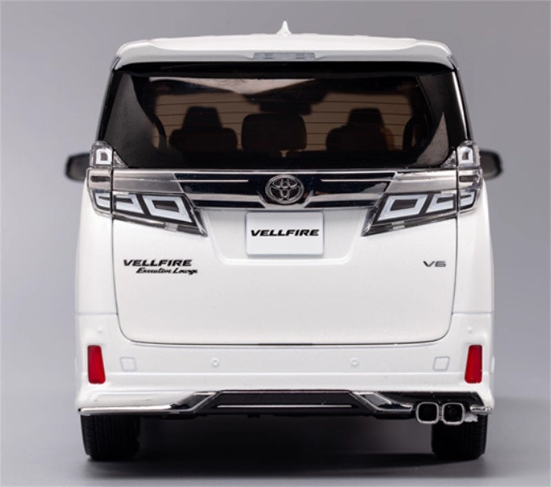 KengFai Toyota Vellfire MPV Business Vehicle white Right hand drive 1:18 Car Pre-built Model view10