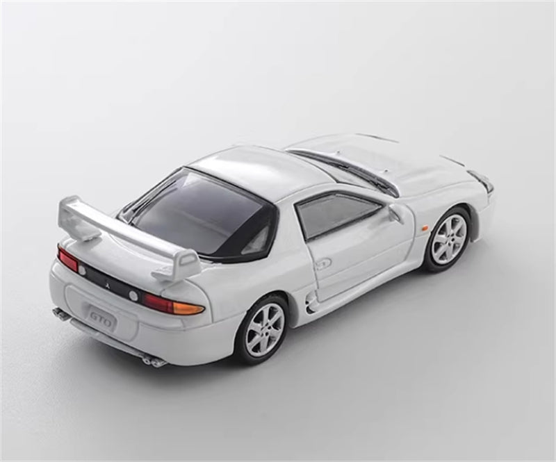 GAGHI MODELS Mitsubishi 3000GT GTO 1998 White 1:64 Car Pre-built Model