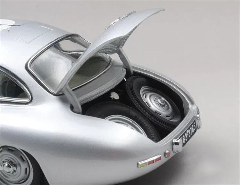 CMC Mercedes Benz 300SL W 194 Carrera Panamericana 1952 Silver #4 1/18 car Pre-a Model