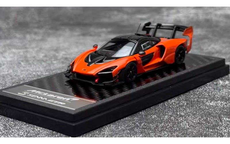 1:64 McLaren Senna GTR Papaya Orange LCD MODELS DIECAST Car Model