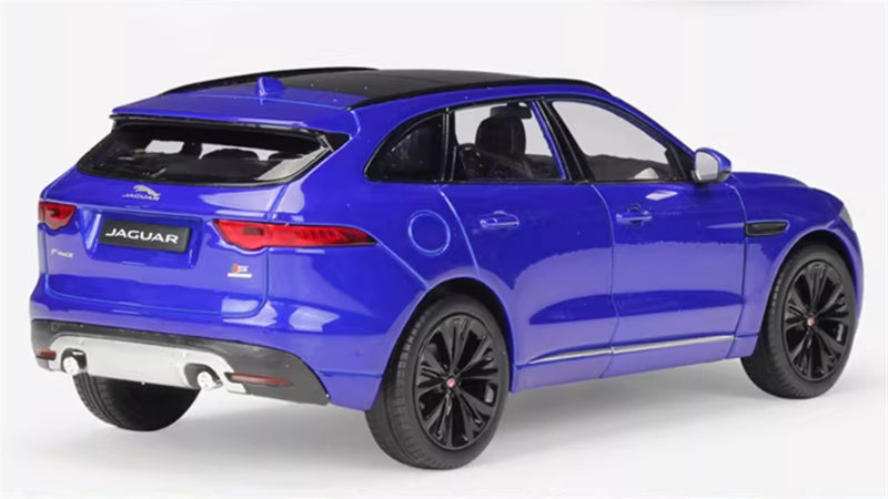 1:24 JAGUAR F-pace SUV  Blue  WELLY  DIECAST Car Model