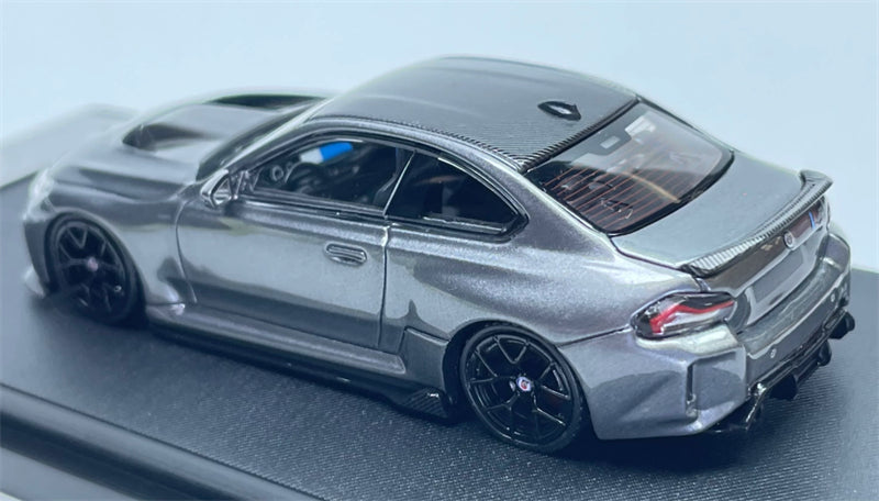 1:64 BMW M2 Mk2 G87 Titanium Gray SW Limited Edition 499PCS ONLY DIECAST Civil Car Model