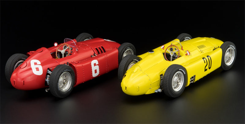 CMC BUNDLE Ferrari D50 (yellow) #20 and Lancia D50 (red) #6 Limited Edition 1/18 car Pre-a Model
