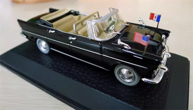 NOREVL & ATLAS Simca Chambord V-8 Convertible Presidential black 1:43 Car Pre-built Model