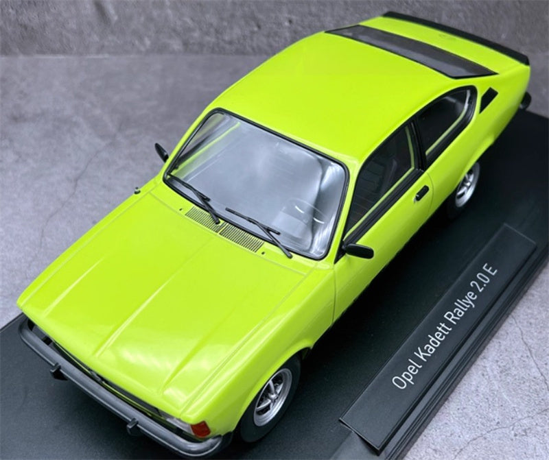 NOREV Opel Kadett Rallye 2.0E 1977 Green 1:18 Car Pre-built Model view4