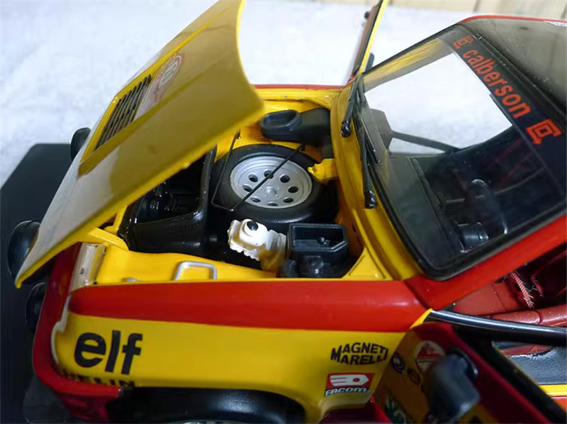 Universal Hobbies Renault 5 Turbo N 20 - 1981 Monte Carlo Rally Drivers: B.Saby / D.Le Saux Limited Edition 1500PCS ONLY 1:18 Car Pre-built Model