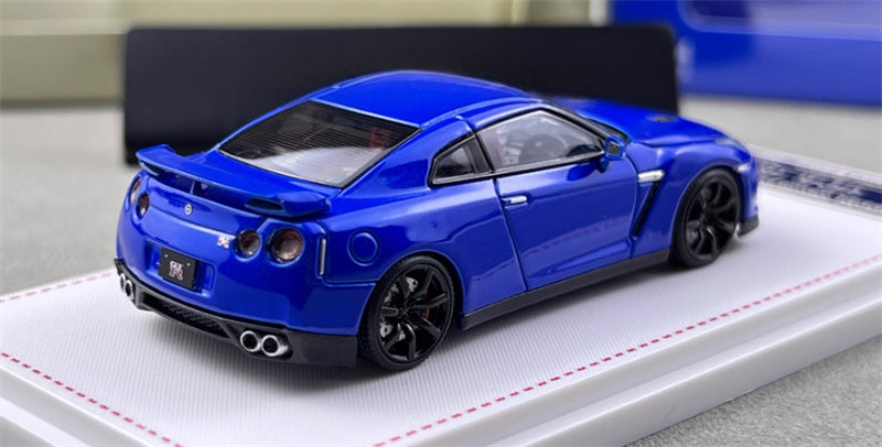 Focal Horizon Nissan GT-R R35 Blue Limited Edition 999PCS ONLY 1:64 Car Pre-built Model view5