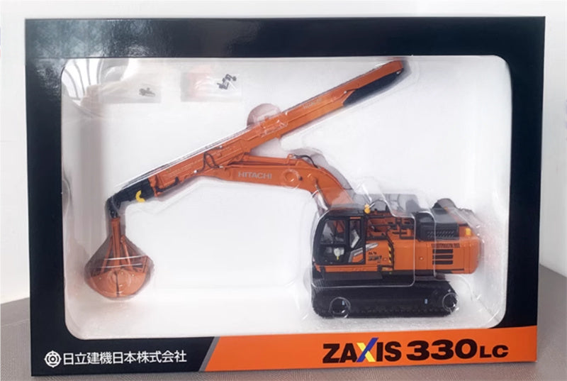 HITACHI ZX330-7 telescopic arm grab bucket ZAXIS excavator Limited Collectors Edition 1:50 Truck Pre-built Model
