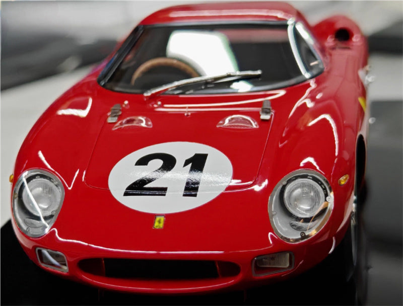 1:18 Ferrari 250 LM red Amalgam #21 Resin Car Model view6