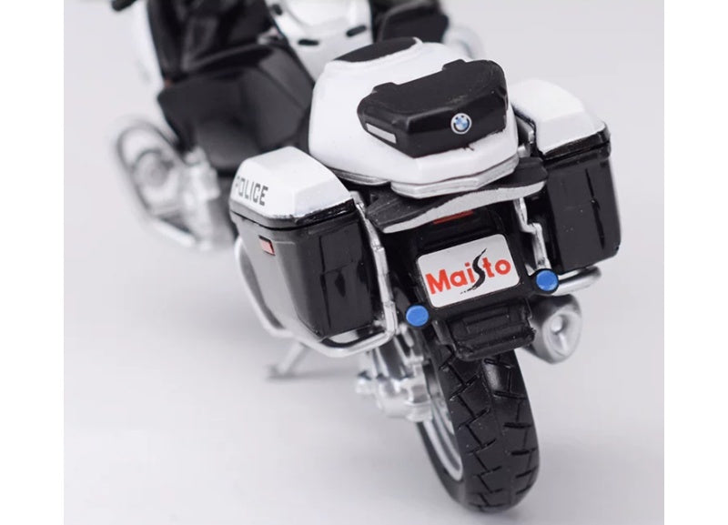 1:18 BMW R1200RT    Maisto Standard Edition Diecast Police Motorcycle Model
