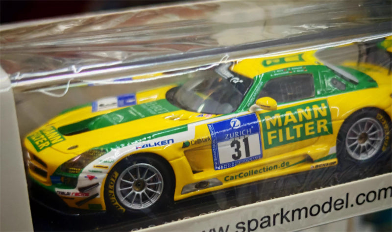 1:43 spark Mercedes Benz SLS AMG GT3 24H Nurburgring 2015 #31 P.SCHMIDT view10