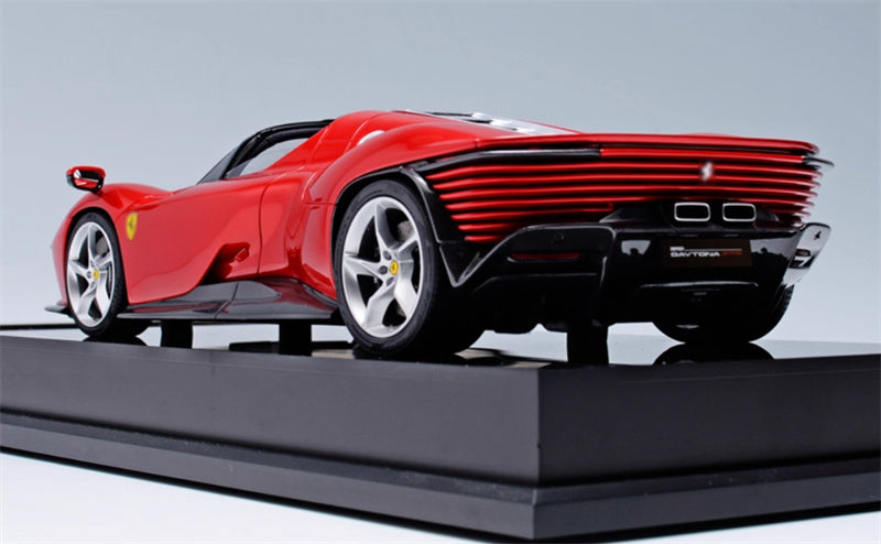 1:18 Ferrari daytona sp3 red Amalgam convertible Resin Car Model view3