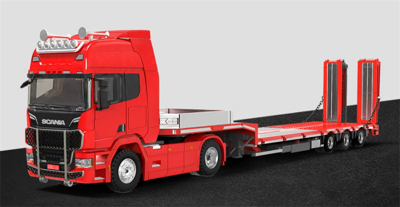 1:64 SCANIA Red TIMEMICRO DIECAST Trailer & Tractor Model