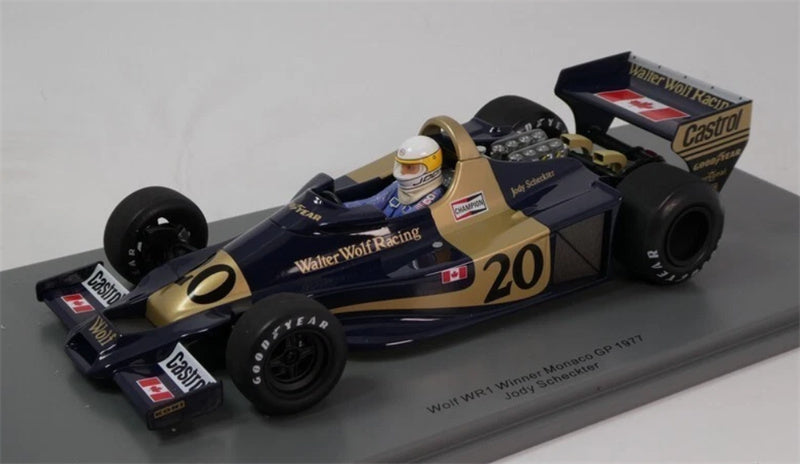 1:18 Wolf WR1 F1 1977 Spark Monaco GP Resin Car Model view1