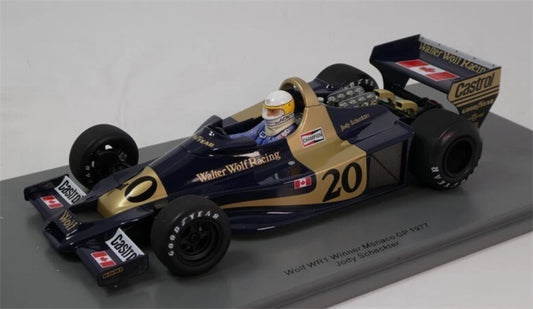 1:18 Wolf WR1 F1 1977 Spark Monaco GP Resin Car Model view1