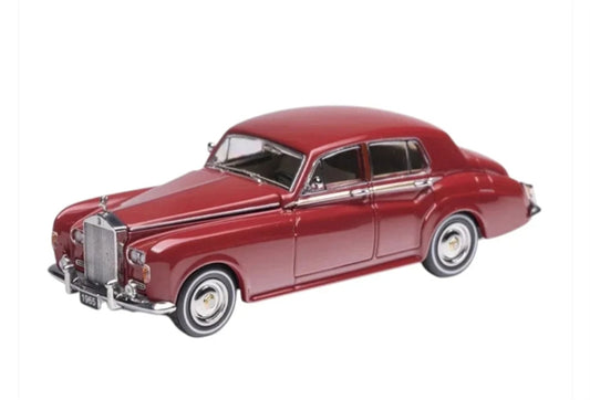 GFCC 1965 Rolls Royce Silver Cloud III classic car Red LHD 1:64 car Pre-built Model view1