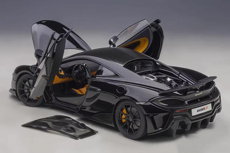 AUTOART McLaren 600LT sports car black 1:18car Pre-a Model