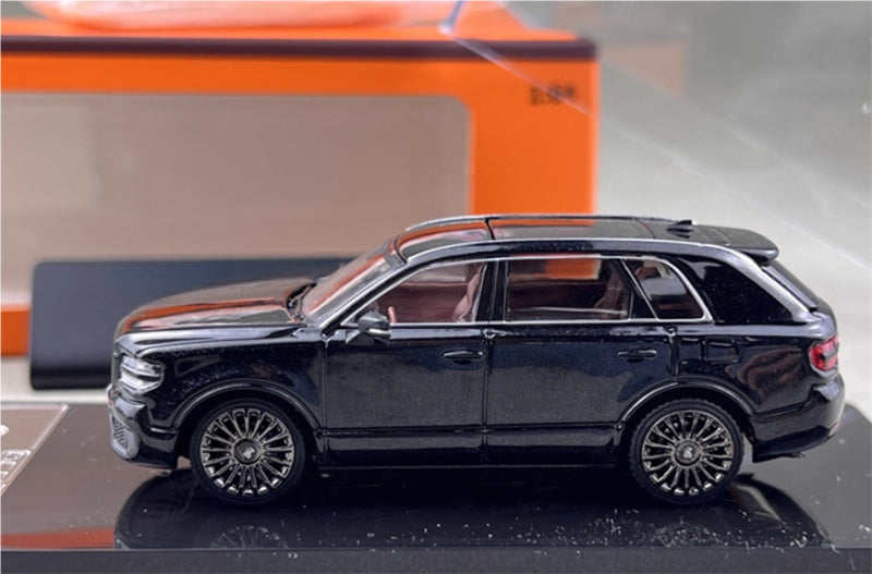 GCD Toyota Century 3rd Generation G70 SUV black left hand drive 1:64 Car Pre-built Model view8