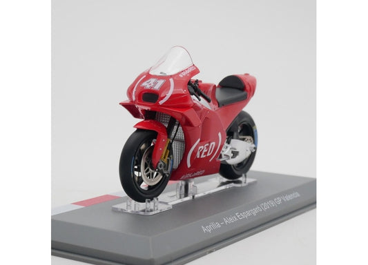 1:18 Aprilia Aleix Espargaro GP Valencia 2019 Red  IXO  Diecast Motorcycle Model