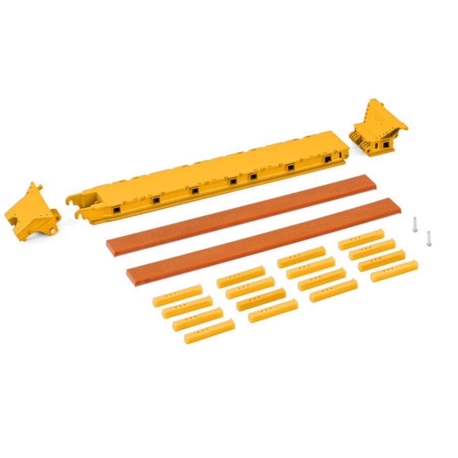 WSI SCHEUERLE INTER COMBI SET PARTS: SPINE BED YELLOW Premium Line KIT 1:50 Truck Model