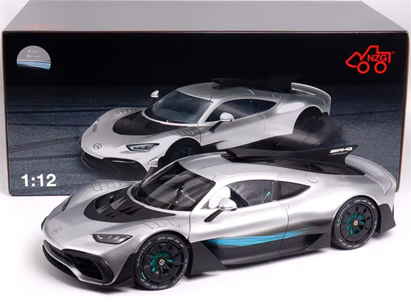 1:12 Mercedes Benz AMG ONE  Silver solid color  NZG  DIECAST Car Model
