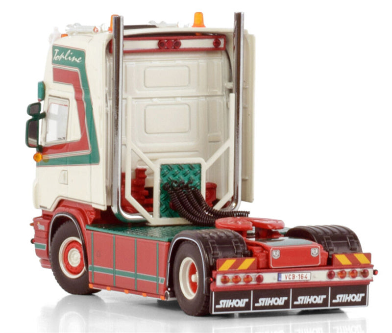 WSI SCANIA 4 SERIES TOPLINE 4X2 Caudenberg 1:50 Truck Pre-built Model