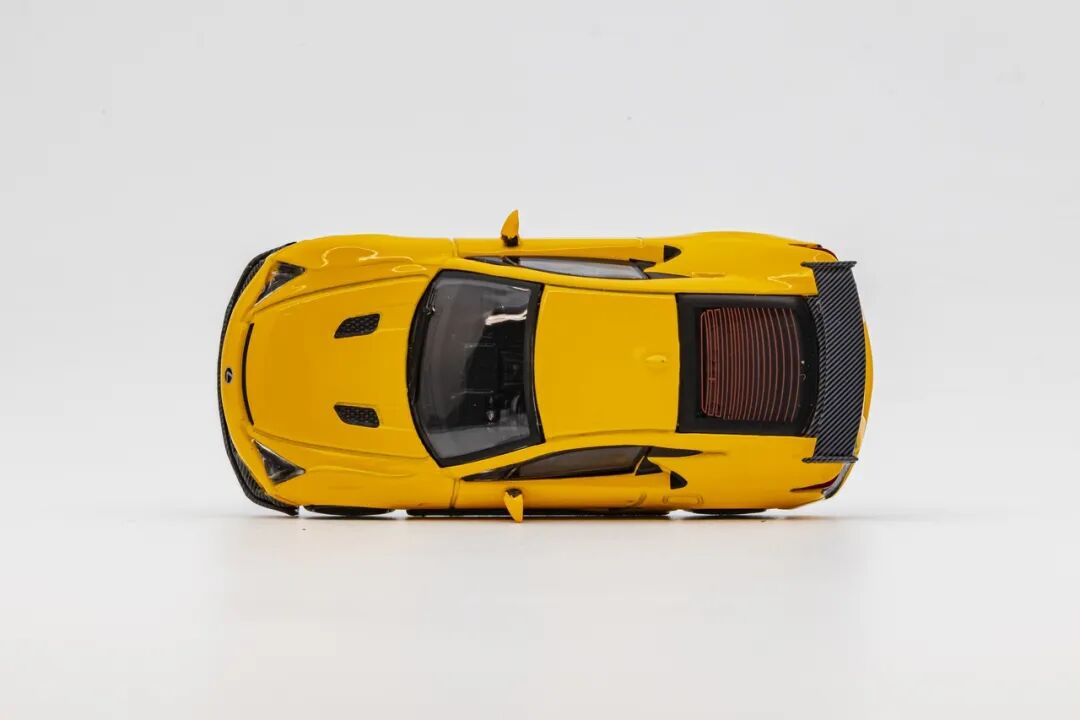 DCT 1:64 Lexus LFA Nürburgring package yellow diecast model