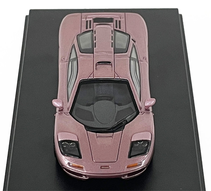 LCD-MODELS Mclaren F1 Super Car Matte Purple 1:64 car Pre-built Model view2