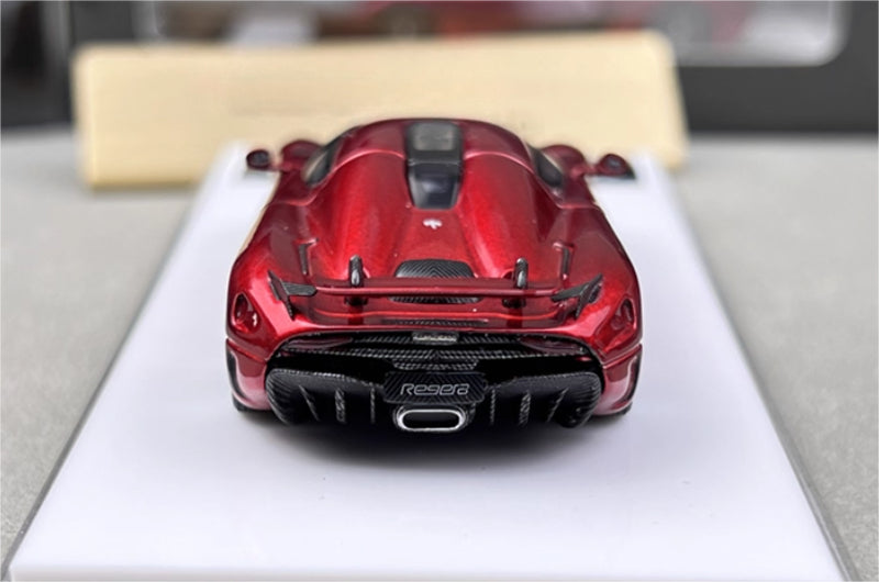 TPC Koenigsegg Regera red Limited Edition 999PCS ONLY 1:64 Car Pre-built Model view8