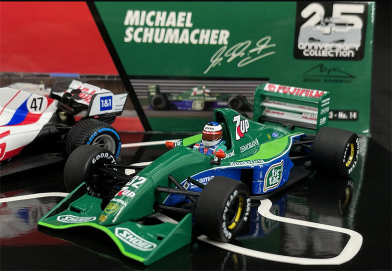 1:43 MINICHAMPS Dual car set HAAS VF-21 jordan ford 191 30th Anniv. LTD 333PCS view9
