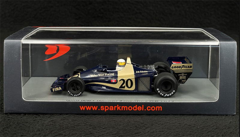 Wolf WR1 #20 Winner Argentina GP 1977 JODY 1:43 Pre-built Model view8