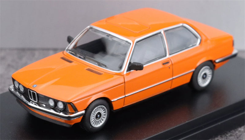 1:64 BMW 3 Series E21 orange Almost Real DIECAST Civil Car Model