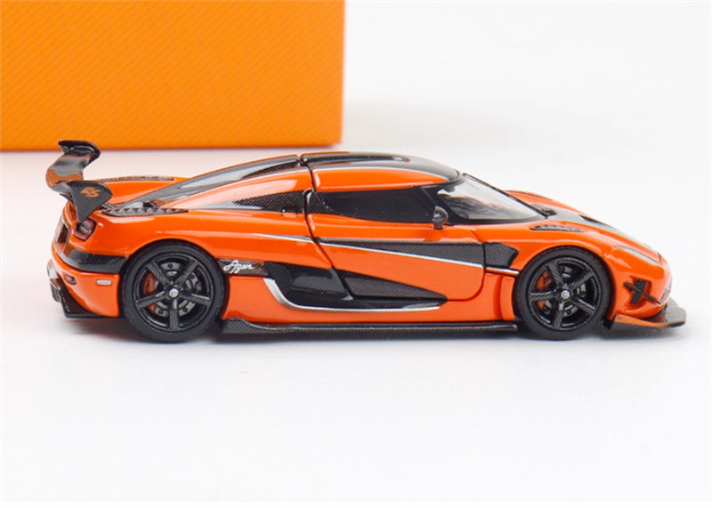 Focal Horizon Koenigsegg Agera RS orange 1:64 Car Pre-built Model view3
