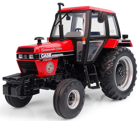Universal Hobbies CASE IH 1494-2WD Agricultural Tractor Commemorative Edition - 50 Years of Service Red Limited Edition 1:32 Truck Pre-built Model