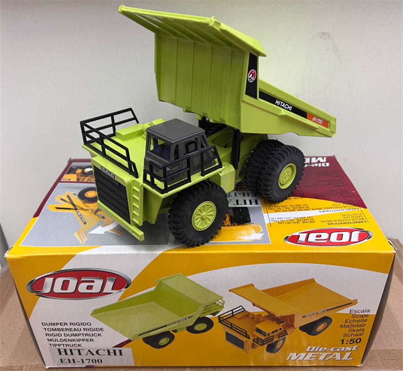 JOAL HITACHI EH 1700 Mining dump truck light green 1:50 Truck Pre-built Model