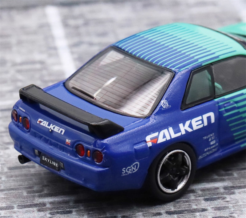 TIMEMICRO Nissan GTR R32 Z-Tune SKYLINE Limited Edition 999PCS ONLY 1:64 Car Pre-built Model view2