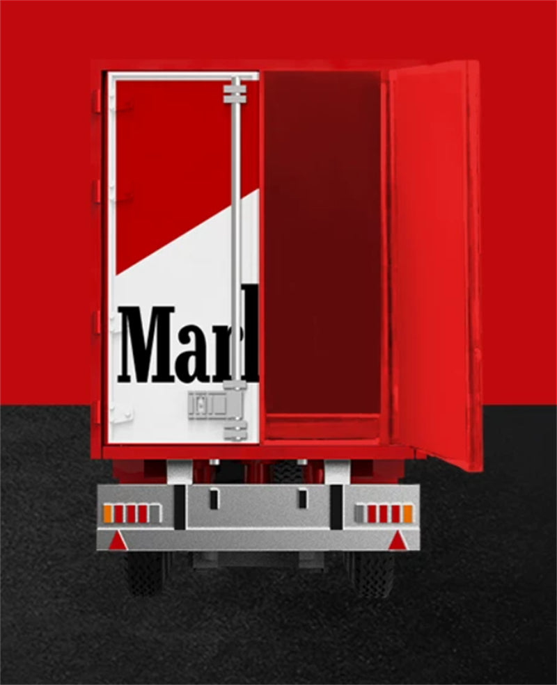 1:64 SCANIA Red TIMEMICRO DIECAST Trailer & Tractor Model