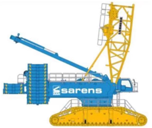 NZG Liebherr LR11000 crawler crane Sarens 1:50 DIECAST Truck Lorry